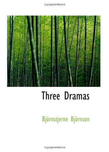 9780554018812: Three Dramas