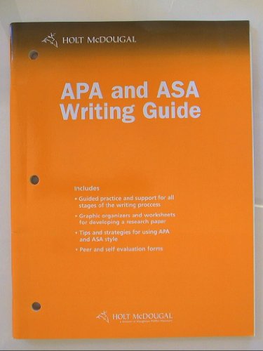 Beispielbild fr Psychology Principles in Practice: APA and ASA Writing Guide zum Verkauf von Nationwide_Text