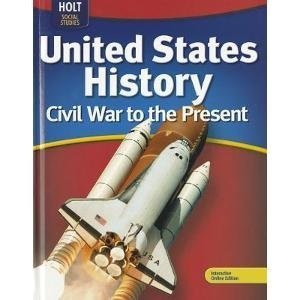 9780554033440: United States History Civil War to the Present Grades 6-9: Holt Mcdougal United States History Virginia