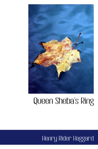 Stock image for Queen Sheba's Ring for sale by Revaluation Books