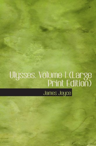 Stock image for Ulysses. Volume 1 for sale by GF Books, Inc.
