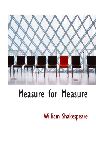 Measure for Measure (9780554051666) by Shakespeare, William