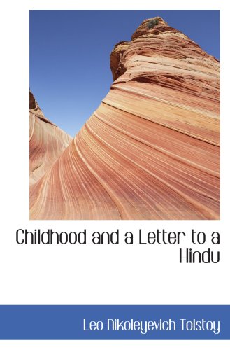 Imagen de archivo de Childhood and a Letter to a Hindu a la venta por Revaluation Books
