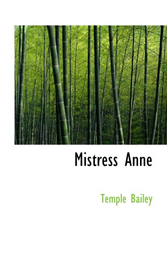 Stock image for Mistress Anne for sale by Revaluation Books