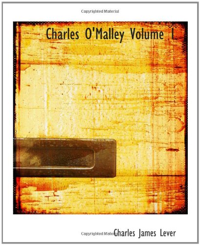 Stock image for Charles O'Malley Volume 1 for sale by WorldofBooks