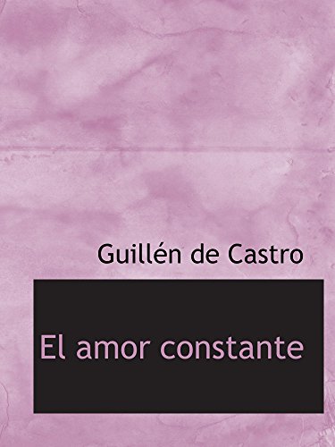 9780554180960: El amor constante