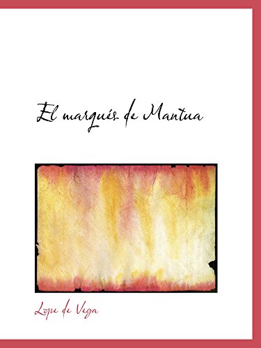 Imagen de archivo de El marqus de Mantua (Spanish Edition) a la venta por Revaluation Books
