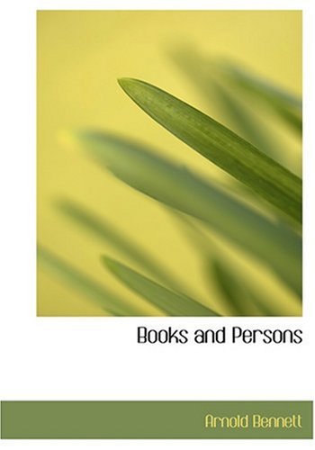 9780554254050: Books and Persons (Large Print Edition)