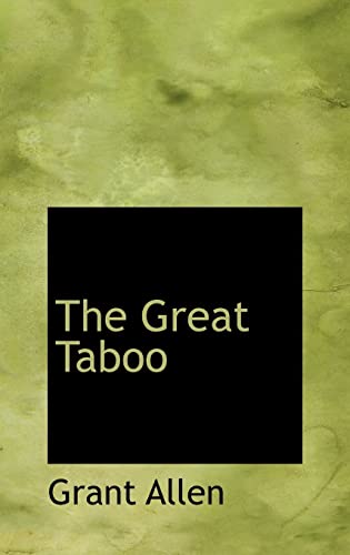 The Great Taboo (9780554310800) by Allen, Grant