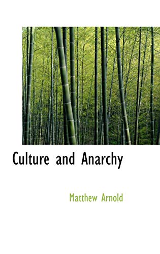 9780554313399: Culture and Anarchy