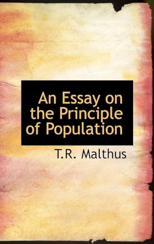 9780554313429: An Essay on the Principle of Population