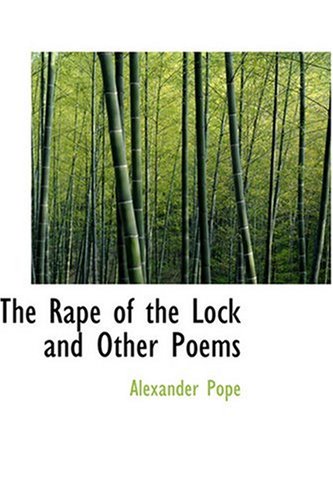 The Rape of the Lock and Other Poems (9780554361765) by Pope, Alexander