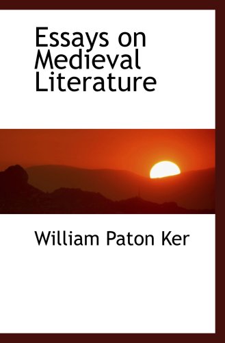 Beispielbild fr Essays on Medieval Literature zum Verkauf von Revaluation Books