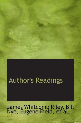 Stock image for Author's Readings for sale by Revaluation Books