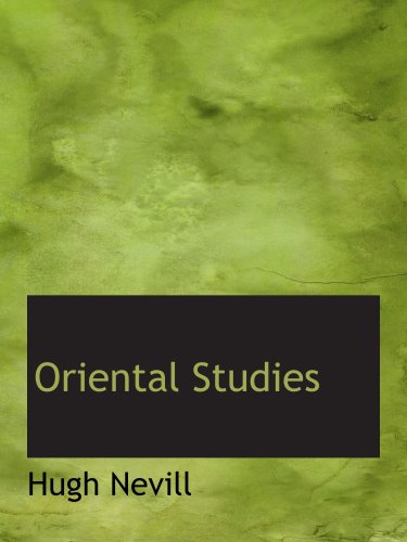 Beispielbild fr Oriental Studies zum Verkauf von Revaluation Books