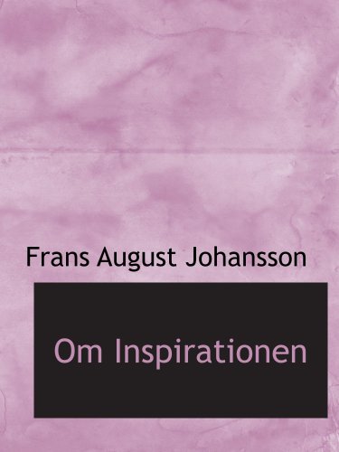 Stock image for Om Inspirationen for sale by Revaluation Books