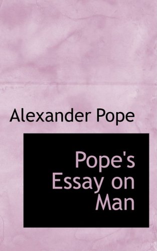 9780554558202: Pope's Essay on Man