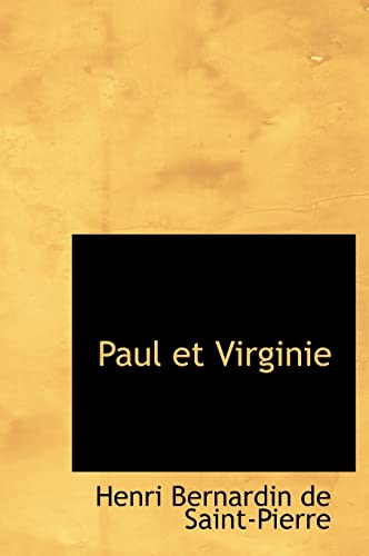 9780554562926: Paul et Virginie (Large Print Edition)