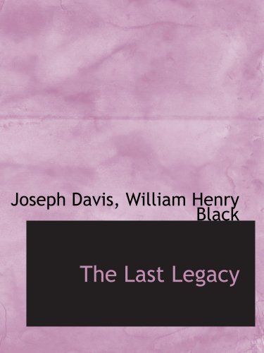 Stock image for The Last Legacy for sale by Revaluation Books