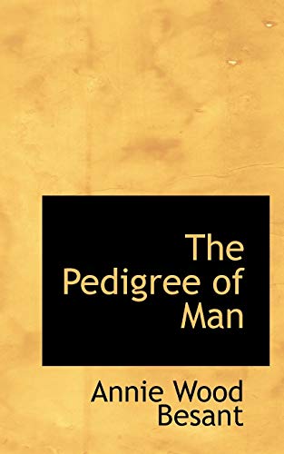 Imagen de archivo de The Pedigree of Man a la venta por Lucky's Textbooks