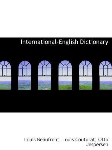 Stock image for International-English Dictionary for sale by Revaluation Books