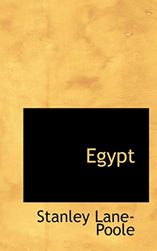 Egypt (9780554746357) by Lane-Poole, Stanley