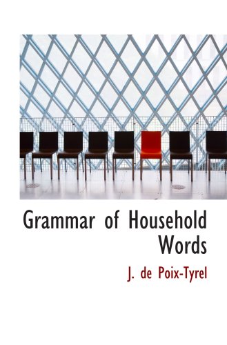 Stock image for Grammar of Household Words for sale by Revaluation Books