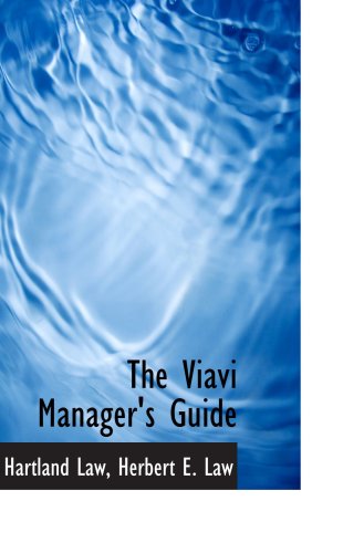 Stock image for The Viavi Manager's Guide for sale by Revaluation Books