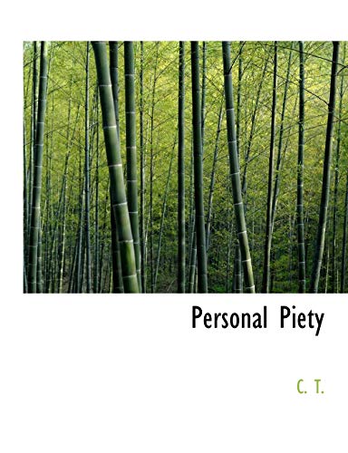 9780554805405: Personal Piety (Large Print Edition)