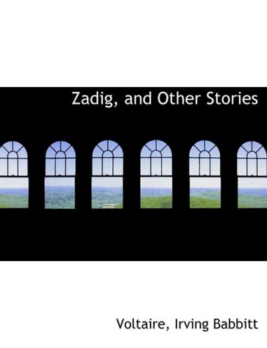 9780554817484: Zadig, and Other Stories (Large Print Edition)