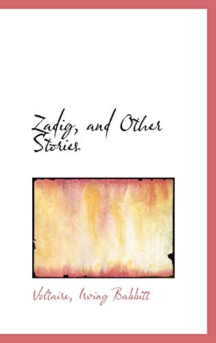 9780554817569: Zadig, and Other Stories
