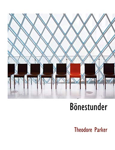 Bonestunder (German Edition) (9780554894416) by Parker, Theodore