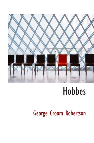 Hobbes - George Croom Robertson