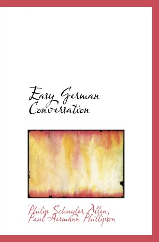 Stock image for Easy German Conversation for sale by Revaluation Books