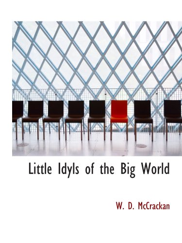 Imagen de archivo de Little Idyls of the Big World a la venta por Revaluation Books