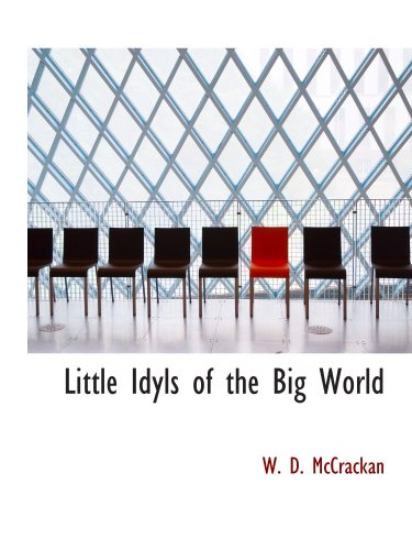 Stock image for Little Idyls of the Big World for sale by Revaluation Books