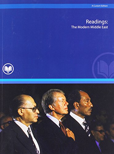 Beispielbild fr Readings: The Modern Middle East (A Custom Edition for Rio Salado College) zum Verkauf von ThriftBooks-Atlanta