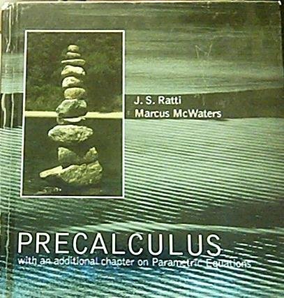 Beispielbild fr Precalculus with an Additional Chapter on Parametric Equations zum Verkauf von ThriftBooks-Atlanta