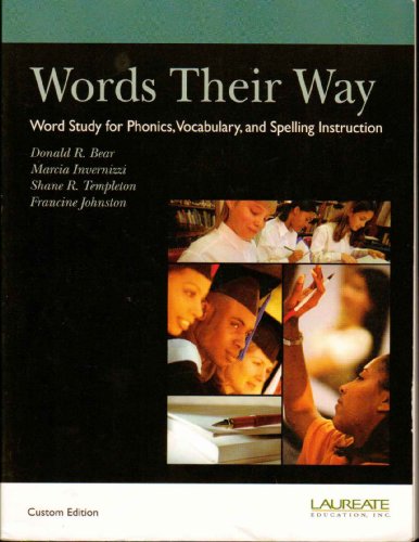 Imagen de archivo de Words Their Way: Word Study for Phonics, Vocabulary, and Spelling Instruction a la venta por SecondSale