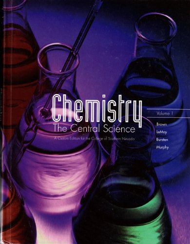 Stock image for Chemistry: The Central Science (A Custom Edition for the College of Southern Nevada) (Vol. 1) for sale by Bayside Books