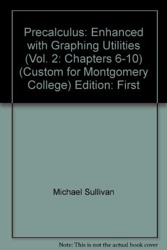 9780555050538: Precalculus - Enhanced with Graphing Utilities