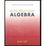 Beispielbild fr Introductory Algebra CUSTOM for University of Maryland University College (CUSTOM for University of Maryland College) zum Verkauf von Wonder Book