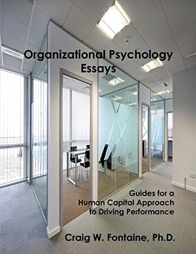 9780557055692: Organizational Psychology Essays
