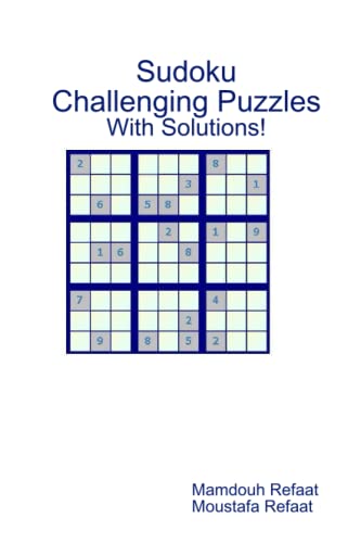 Beispielbild fr Sudoku: Challenging Puzzles zum Verkauf von Revaluation Books