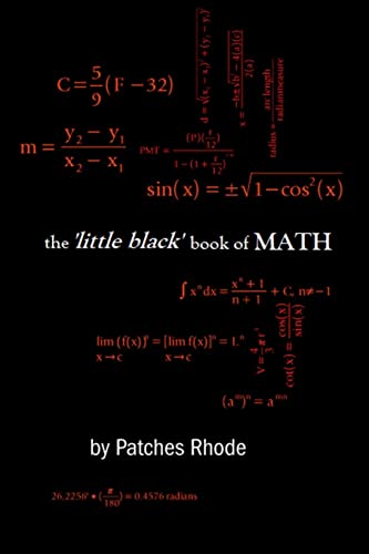 9780557061914: the 'little black' book of MATH