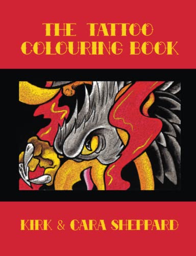 9780557074921: The Tattoo Colouring Book