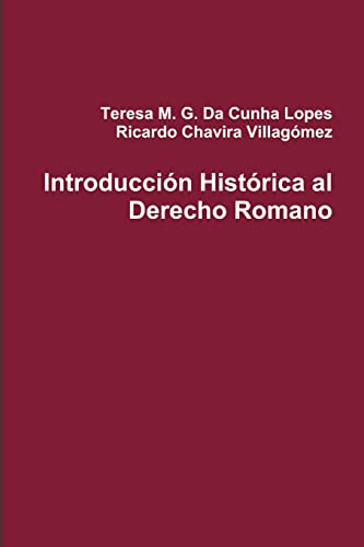 Imagen de archivo de Introduccin Histrica al Derecho Romano (Spanish Edition) a la venta por California Books