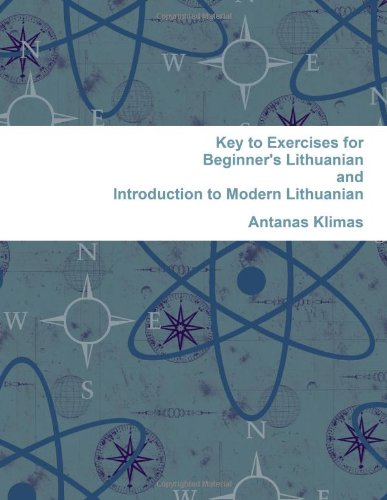 9780557253326: Key to Exercises for Beginner's Lithuanian and Introduction to Modern Lithuanian