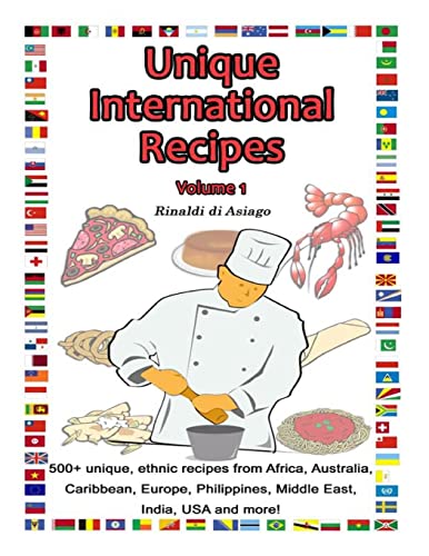 9780557303250: Unique International Recipes, Vol. I