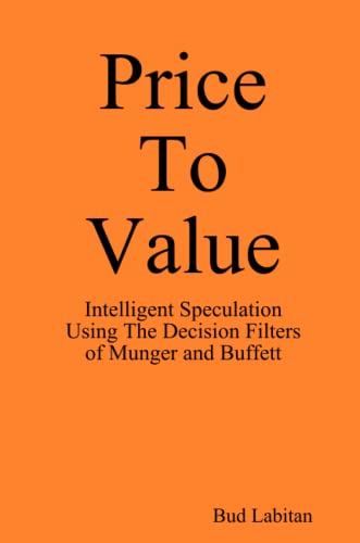 Beispielbild fr Price To Value zum Verkauf von Revaluation Books